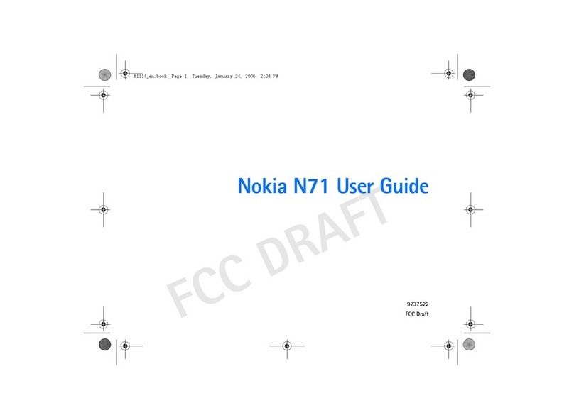 Nokia N71 User manual Nokia N71 User manual