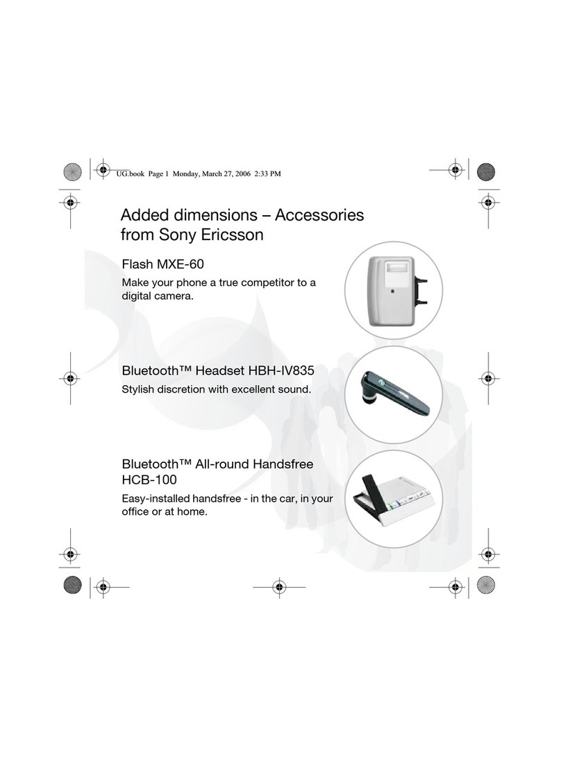 Sony Ericsson K610 user manual
