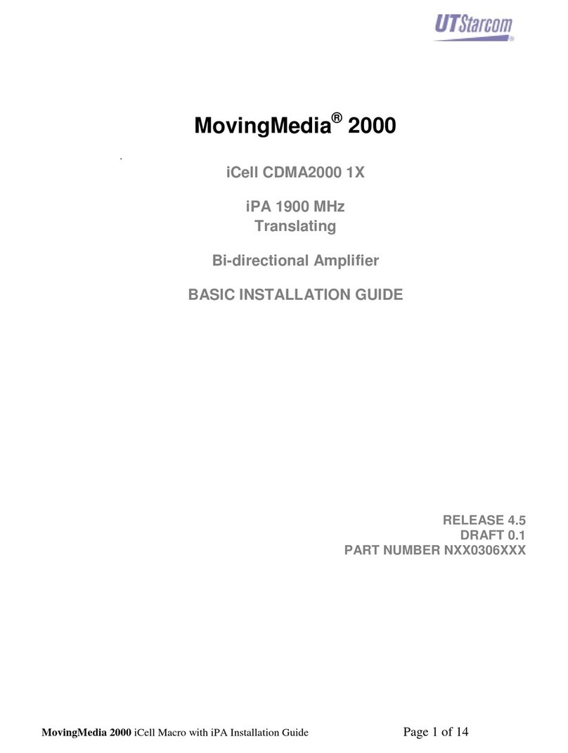 UTStarcom MovingMedia 2000 Basic Installation Guide