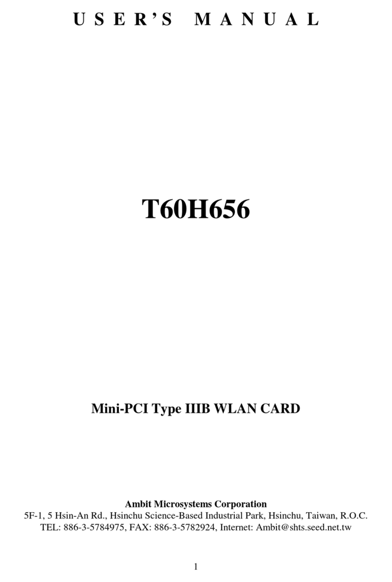 Ambit T60H656 user manual