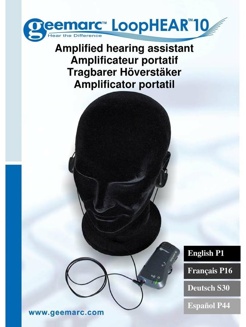 Geemarc LOOPHEAR 10 user guide