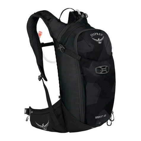Osprey SISKIN Series owner's manual
