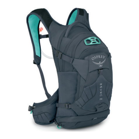 Osprey RAPTOR 14 User manual Osprey RAPTOR 14 User manual