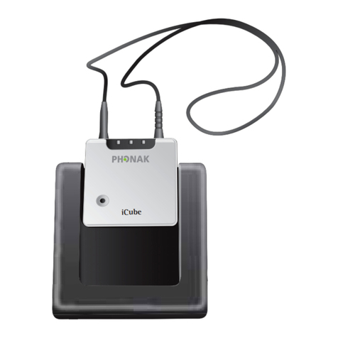 Phonak iCube User manual Phonak iCube User manual