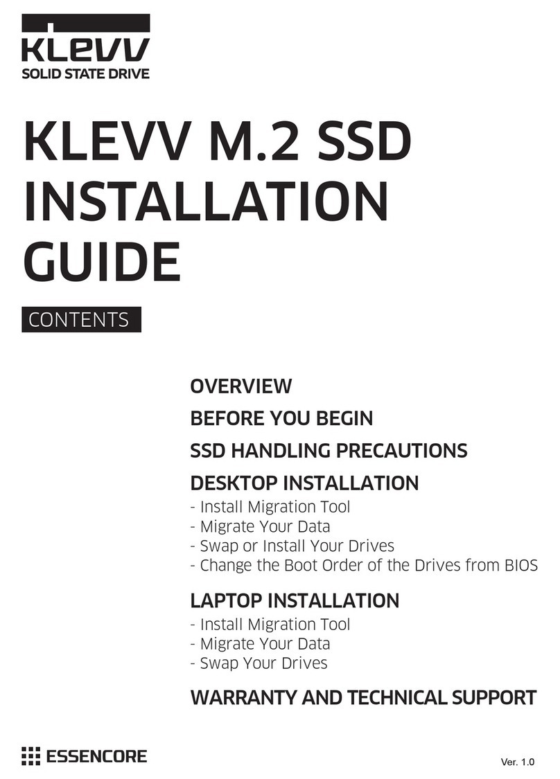 ESSENCORE KLEVV installation guide