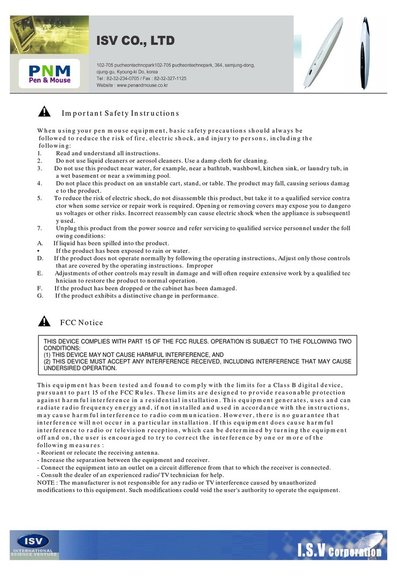 ISV PNM user manual