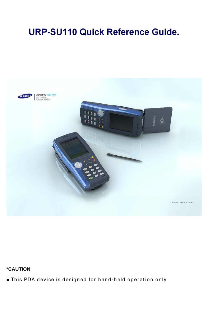Samsung URP-SU110 Quick reference guide