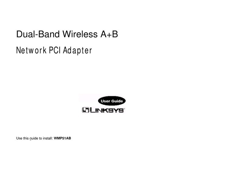 Linksys WMP51AB User manual