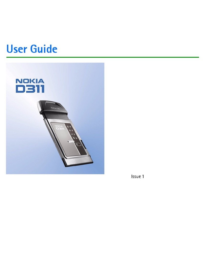 Nokia D311 user guide