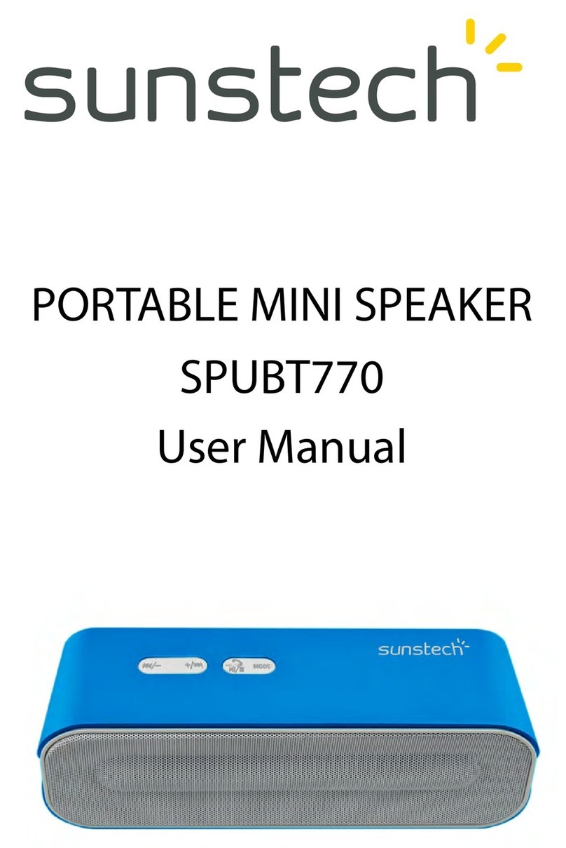 Sunstech SPUBT770 user manual