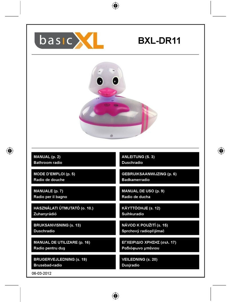 Basic XL BXL-DR11 User manual