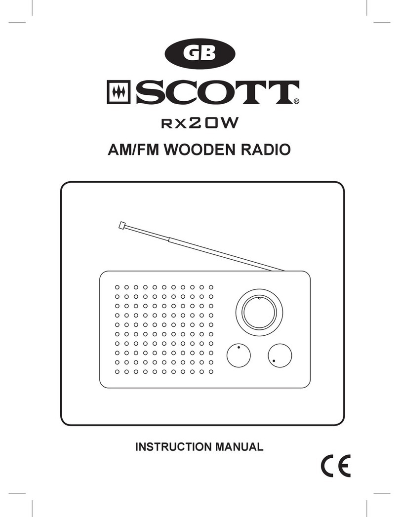 Scott RX20W instruction manual