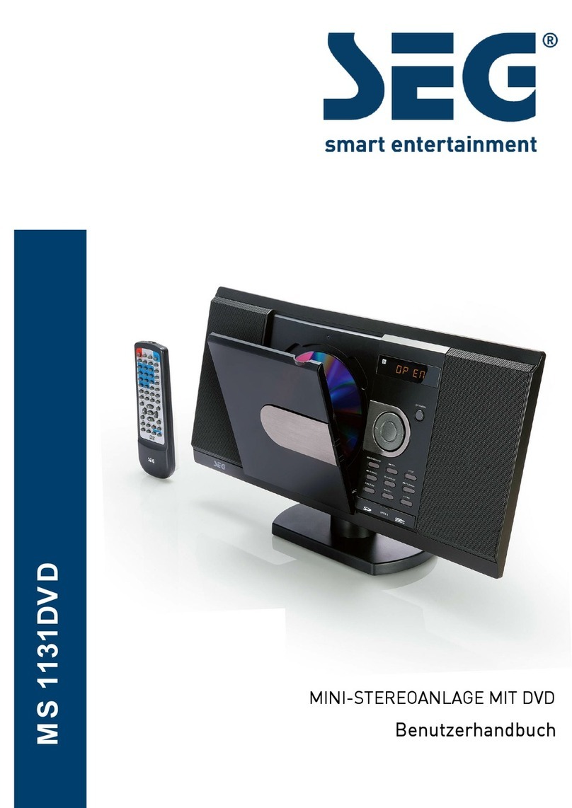 Seg MS 1131DVD User manual