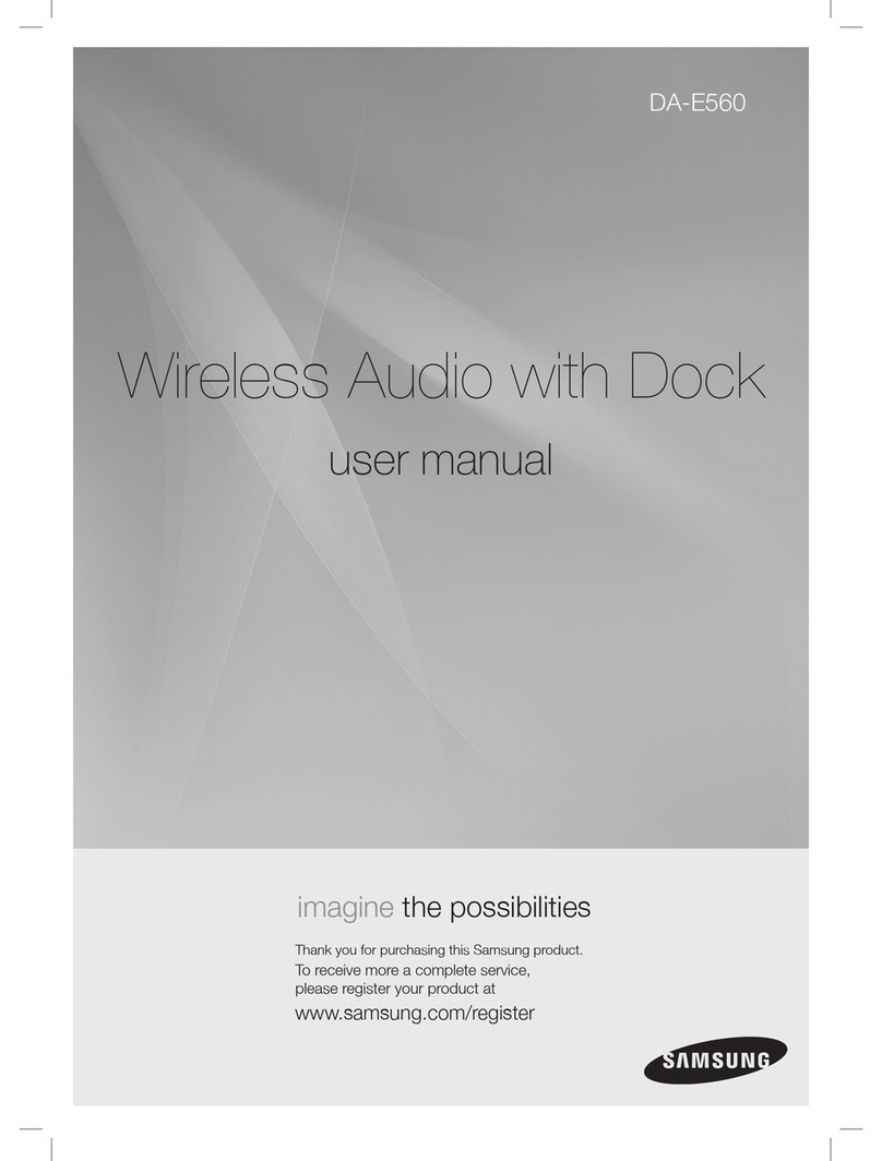 Samsung DA-E560 User manual