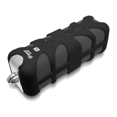 Pyle Soundbox Splash PWPBTN65 User manual