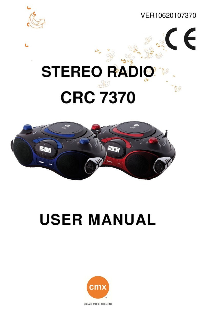 CMX CRC 7370 User manual