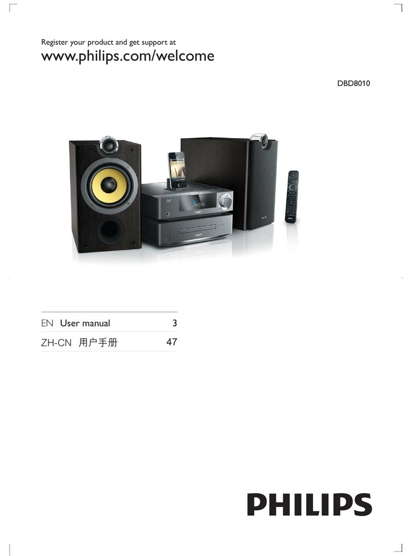 Philips DBD8010 User manual