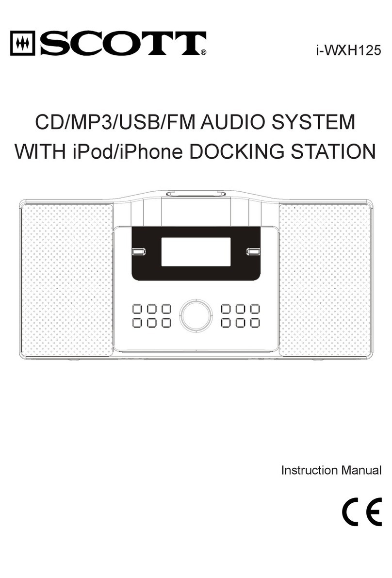 Scott i-WXH125 instruction manual