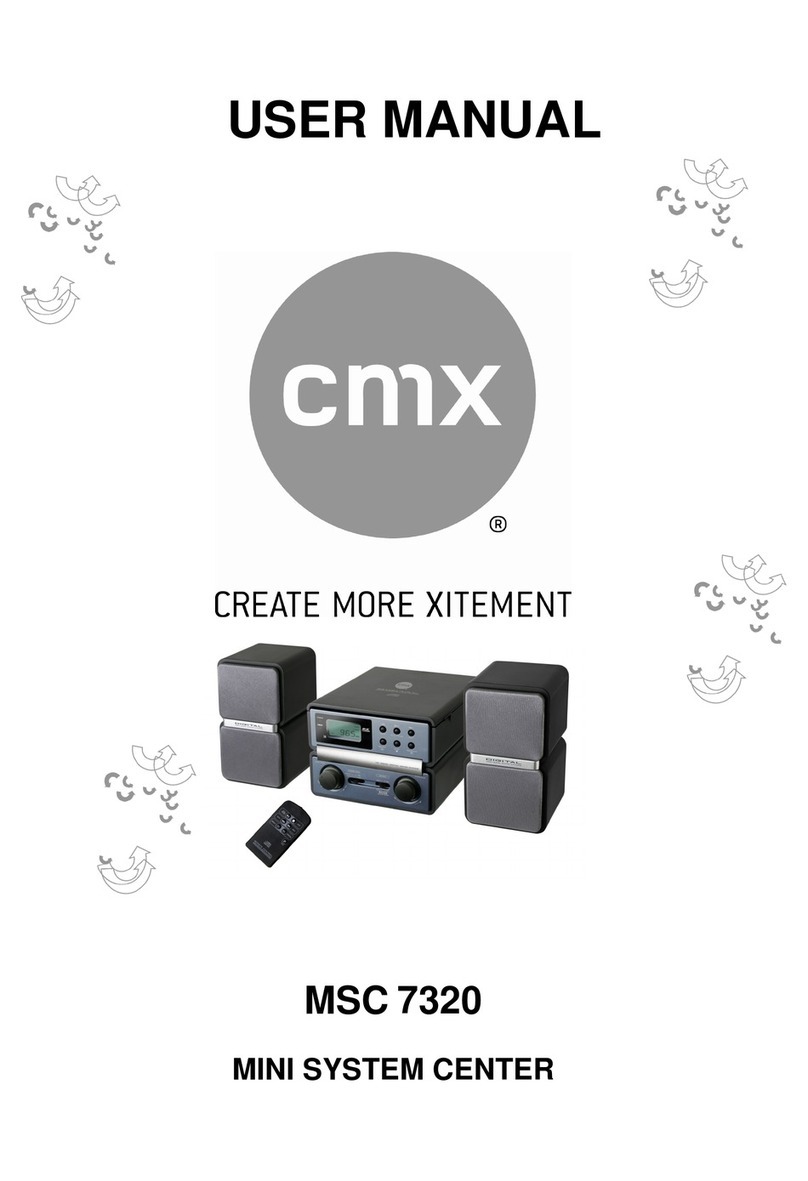 CMX MSC 7320 User manual