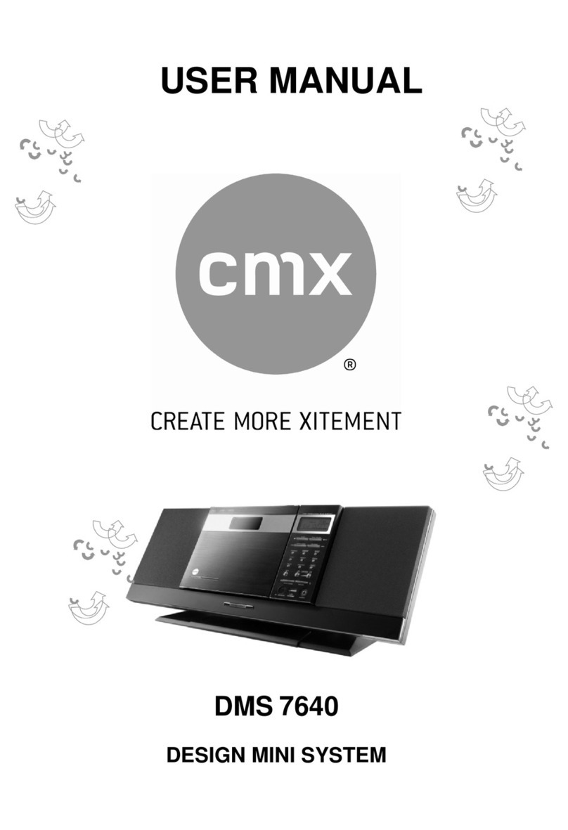 CMX DMS 7640 User manual