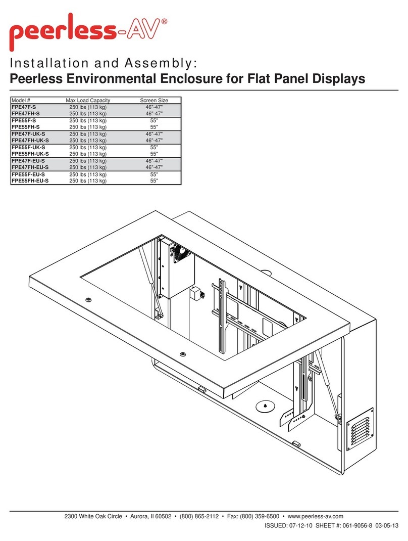 peerless-AV FPE47F-S Guide peerless-AV FPE47F-S Guide