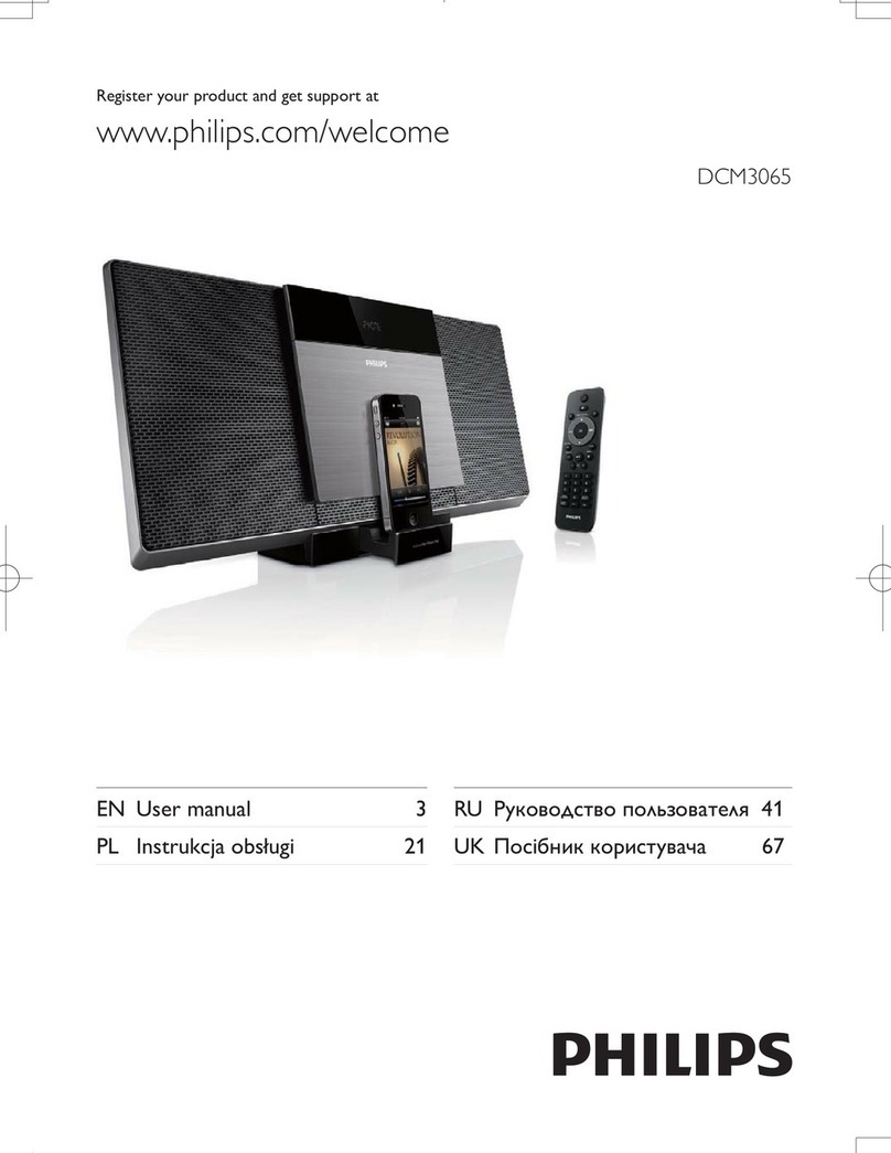 Philips DCM3065 user manual