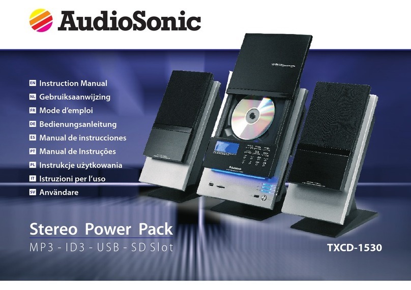 AudioSonic TXCD-1530 instruction manual