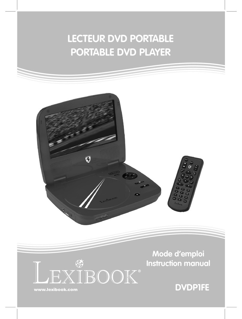 LEXIBOOK DVDP1FE instruction manual