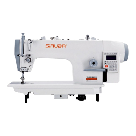 Siruba DL7200 User manual Siruba DL7200 User manual
