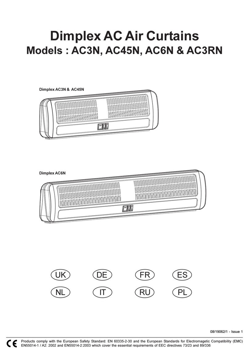 Dimplex AC3N User manual