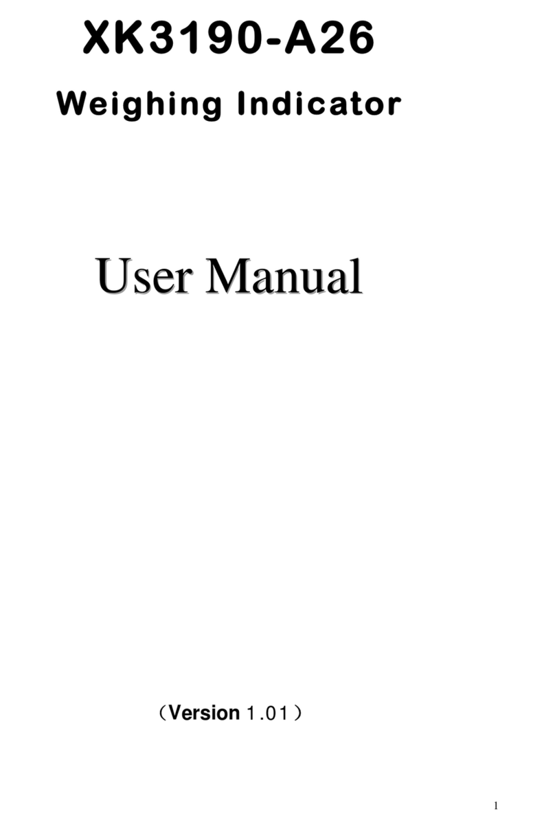 Nikcell XK3190-A26 user manual