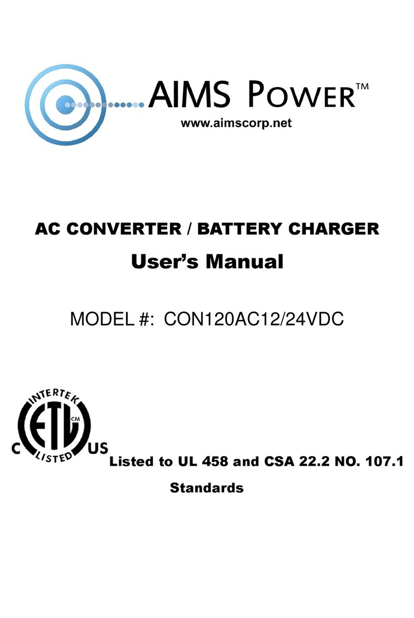 AIMS Power CON120AC12/24VDC user manual