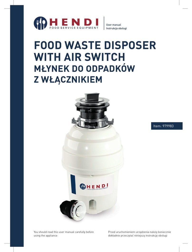 Hendi 979983 User manual