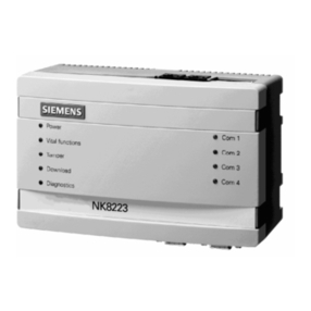 Siemens NK8223 Manual for installation, configuration and commissioning