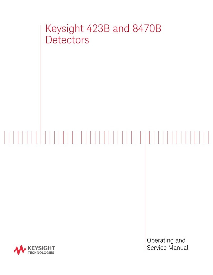 Keysight Technologies 423B Operating and service manual