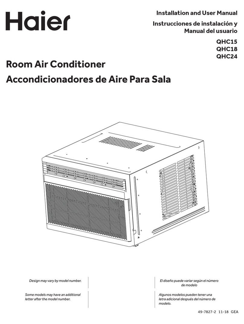 Haier QHC15 User manual