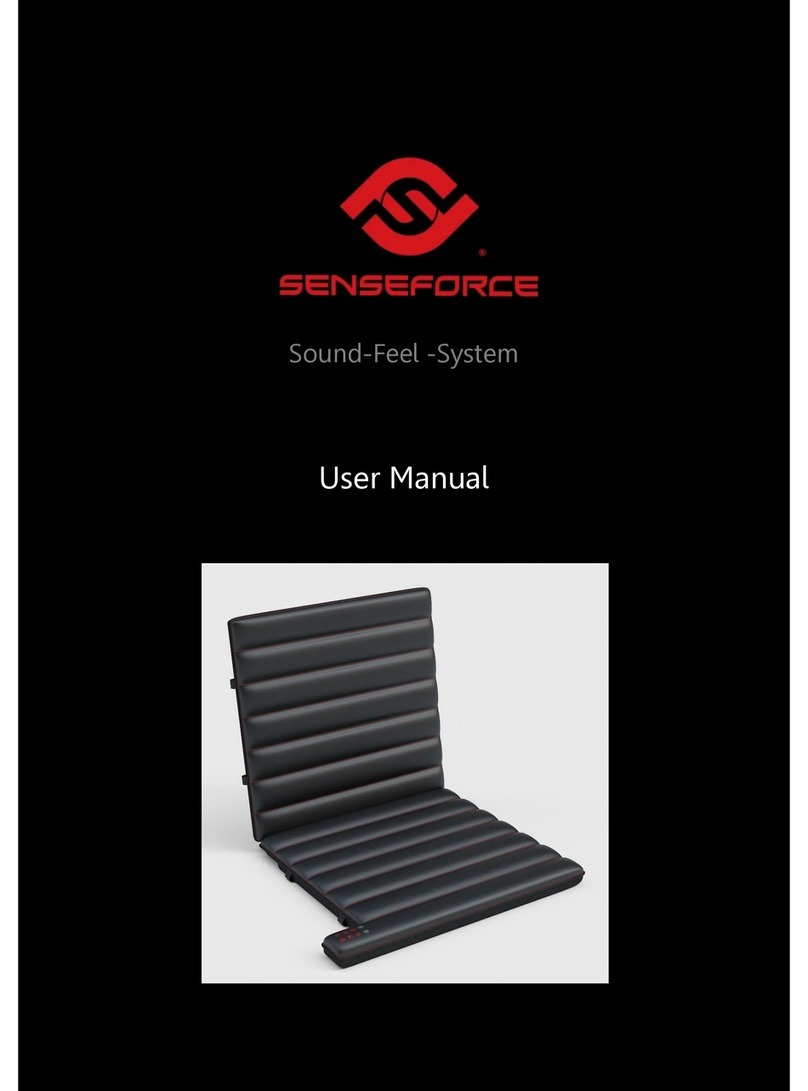 iFeel Tactile Systems SenseForce Pad Extreme User manual