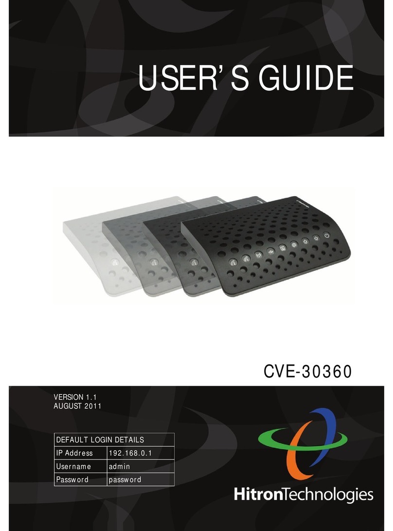 Hitron CVE-30360 user guide