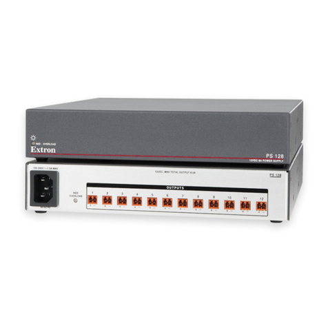 Extron electronics PS 128 User manual