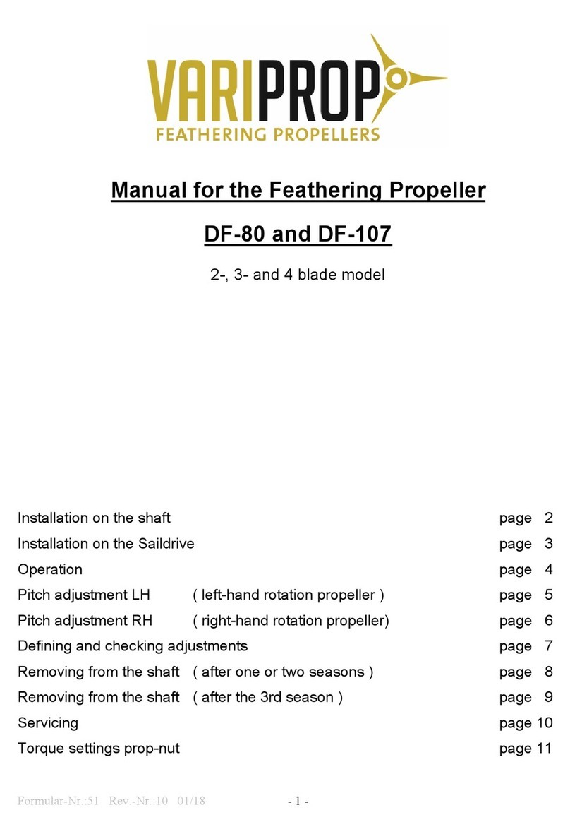 VariProp DF-80 User manual