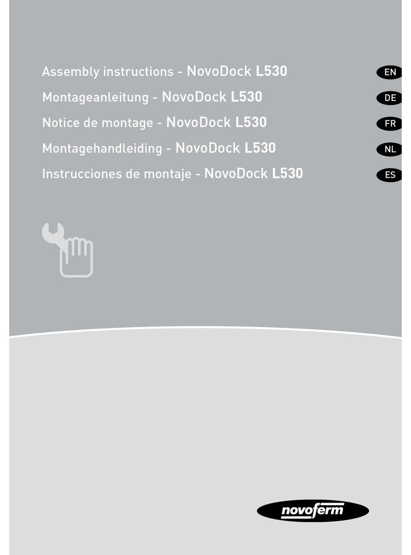 Novoferm NovoDock L530 User manual