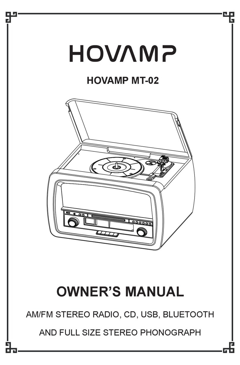 Hovamp MT-02 owner's manual