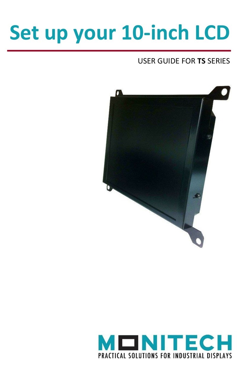 Monitech TS SERIES User manual