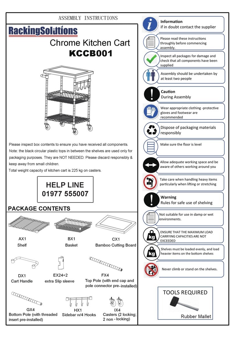 Racking Solutions KCCB001 User manual