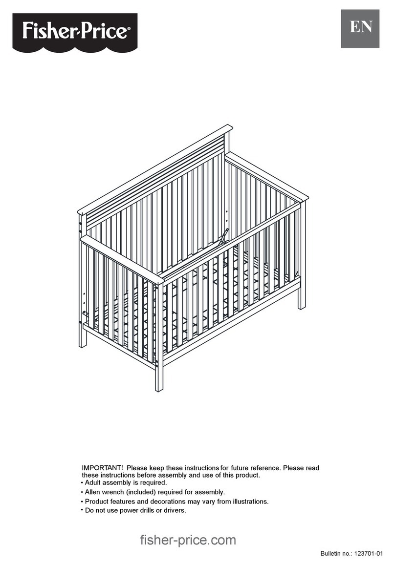 Fisher-Price 123701-01 Assembly instructions