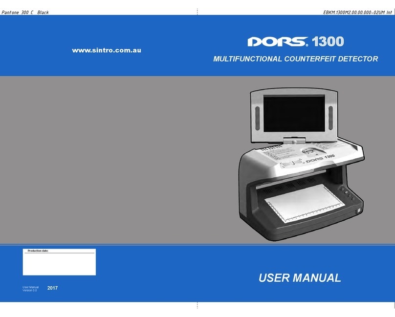 Dors 1300 User manual