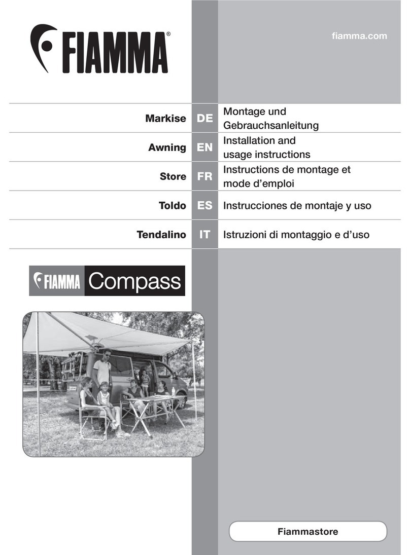 Fiamma Compass 220 Setup guide