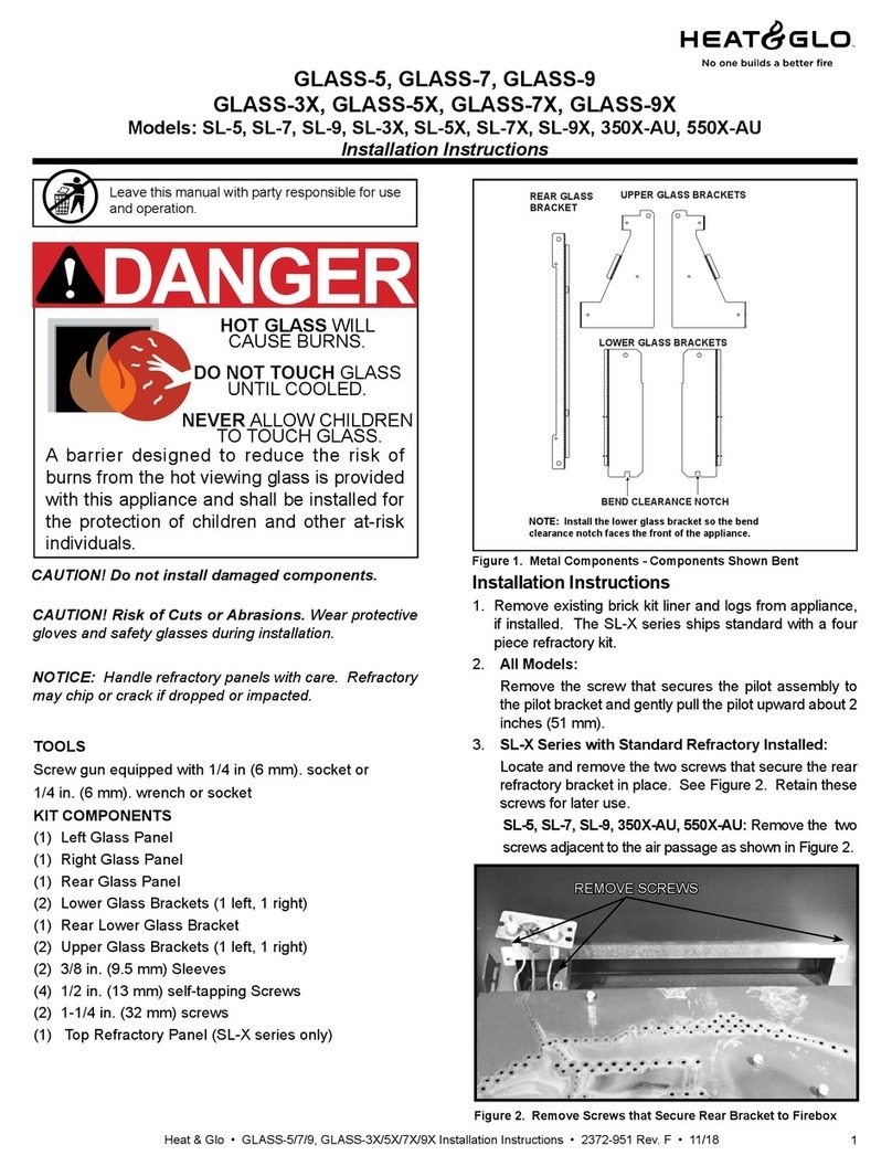 Heat & Glo SL-5 User manual