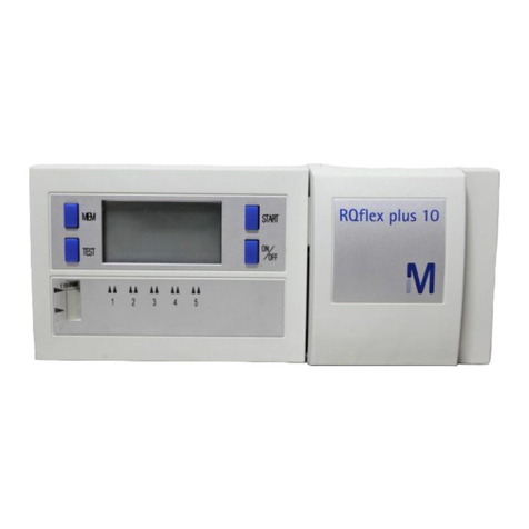 Merck RQflex plus 10 operating manual