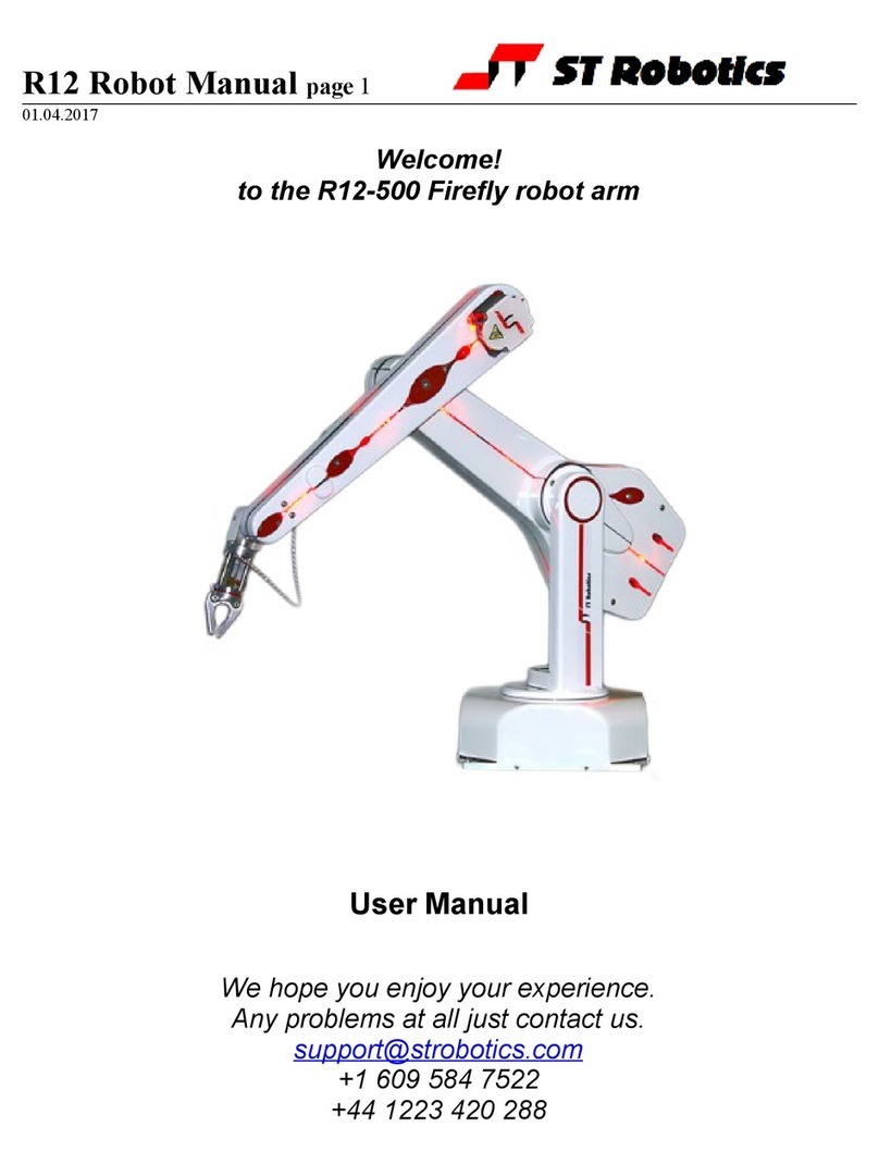 ST Robotics R12-500 user manual ST Robotics R12-500 user manual